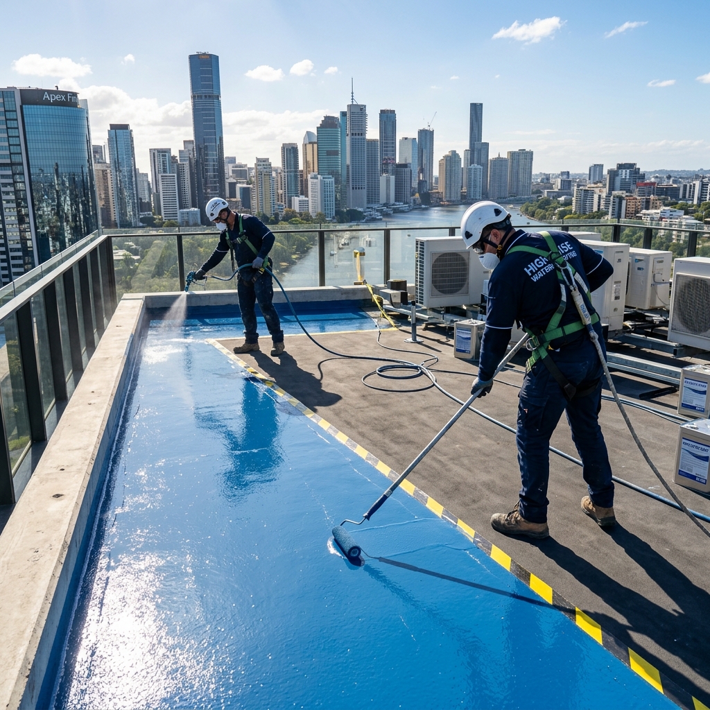Skyscraper Rooftop Waterproofing