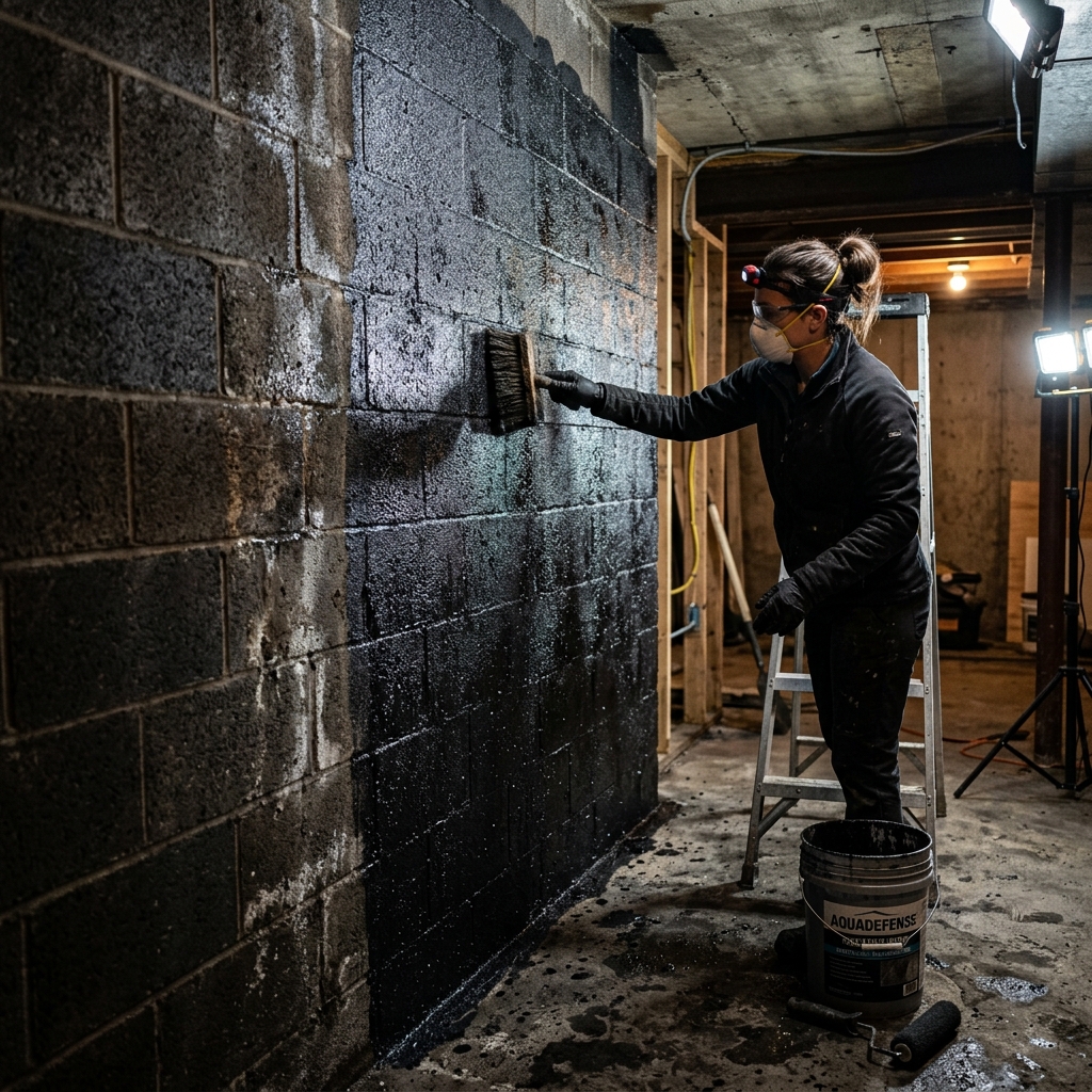 Basement Crystalline Coating
